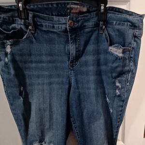 Torrid distressed Jeans